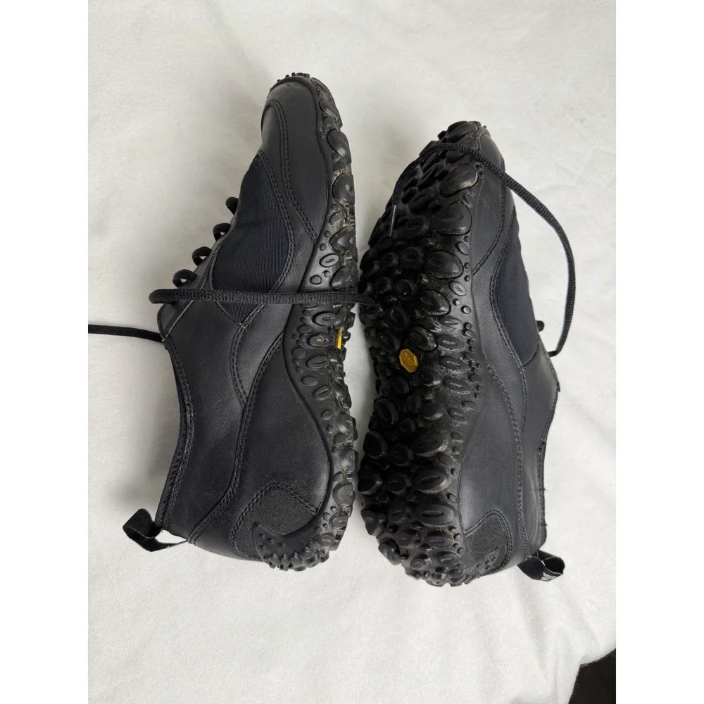 Merrell Vibram  AIR CUSHION men's Shoes‎ Size 9 Black Lace Up-Slip Proof